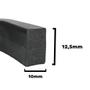 Imagem de Perfil de Borracha Esponjoso Vedação Macio 12,5x10mm - 35m