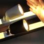Imagem de Perfil Pendente Com Led Spot 3.000K 36mm Branco 1m Dopo ilunato