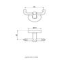Imagem de Perflex cabide duplo likeflex 12129510