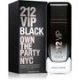 Imagem de Perfume 212 Vip Black - Carolina Herrera 200ml - Masculino Original - Lacrado e Selo da ADIPEC