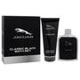 Imagem de Perfume Jaguar Classic Black EDT 100ml para homens, conjunto de presente de 2 peças