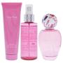 Imagem de Perfume Perry Ellis Very Pink para Mulheres - Kit Presente 3 Peças (100ml)