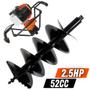 Imagem de Perfurador de Solo Vulcan VPS520 2T 52cc com Broca 80x30cm Possui Arranque Manual com Mola Retrátil