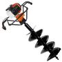 Imagem de Perfurador de Solo Vulcan VPS520 2T 52cc Ideal Para Agricultura com Broca 80x30cm + Extensor de 30cm