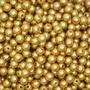 Imagem de Pérola Circulo 8mm com Furo - 250g - Dourado