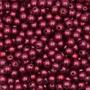 Imagem de Pérola Inteira Com Furo 04mm Cor Bordo Pacotinho Com 50G