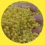 Imagem de Pérola Inteira Com Furo 04mm Várias Cores Pacotinho Com 50G