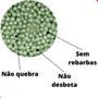 Imagem de Perola Inteira Com Furo 06mm Em Abs Com 500Gr