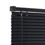 Imagem de Persiana Cortina Horizontal 120cm x 130cm Para Quarto Sala Cozinha Banheiro Escritório Pvc 25mm Kit Completo Instalação