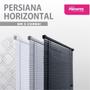 Imagem de Persiana Horizontal Lamina 25mm 1,60m X 1,60m Atlas Primafer Cor Branco