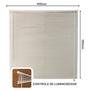 Imagem de Persiana Horizontal PVC 25mm BLOCK 100larg x 160alt Branca