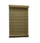 Imagem de Persiana Horizontal Pvc 50mm Marfim Nude 60 (L) X 160 (A) C/ Bandô 0,60 x 1,60 Tipo Madeira - Luxo