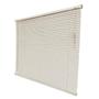 Imagem de Persiana Horizontal PVC Bege 180 (L) x 160 (A) cm Cortina Completa C/ Kit de Instalação 1,80 x 1,60