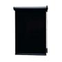 Imagem de Persiana Rolo Blackout Pinpoint Preta - 1,30m x 1,20m