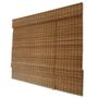 Imagem de Persiana Romana Bambu Block 160larg x 160alt Natural