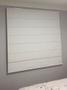 Imagem de Persiana Romana Branca - 1,22m larg x 1,22m alt - Tecido Blackout - Persianet