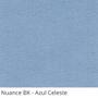 Imagem de Persiana Vertical Azul Claro - 1,70m Larg X 1,30m Alt - Tecido Blackout - Persianet