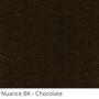 Imagem de Persiana Vertical Marrom Chocolate - 0,60m Larg X 1,10m Alt - Tecido Blackout - Persianet