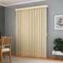 Imagem de Persiana vertical pvc com bandô kit 02 1,20 x 1,30 (2,40x1,30) - Cores