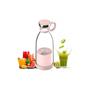 Imagem de Personal Blender Juicer Garrafa portátil de 420ml rosa 40W