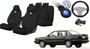 Imagem de Personalização Total: Capas de Banco Santana 94-06 + Volante Customizado + Chaveiro Volkswagen
