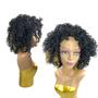 Imagem de Peruca Cacheada Wig Fibra Orgânica Cabelo Afro Modelo Sonya