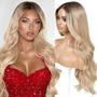 Imagem de Peruca ENCOUNTERU Blonde Wear and Go Glueless 66 cm Dirty Blonde