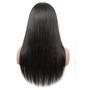 Imagem de Peruca Front Lace 100% Cabelo Humano Natural Lisa Preta