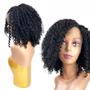 Imagem de Peruca Front Lace Stefani Cacheada Afro Curta Fibra Premium