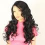 Imagem de Peruca Front Lace Wig Ondulada Longa-Fibra Premium- 55cm- ISLA