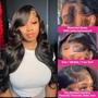 Imagem de Peruca Frontal de Renda Glegov Body Wave 28" - Cabelo Humano com 210% de Densidade