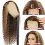 Imagem de Peruca FYSIN P4/27 - Deep Wave Ombre com Destaques - Cabelo Humano 32"
