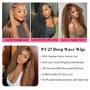 Imagem de Peruca FYSIN P4/27 - Deep Wave Ombre com Destaques - Cabelo Humano 32"