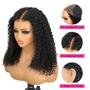 Imagem de Peruca ISEE M-Cap Kinky Curly Wear Go sem cola, 100% cabelo humano