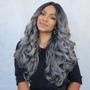 Imagem de Peruca Lace Front Wig Ondulada Longa- Fibra Premium - 55cm EIRA