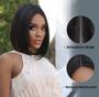 Imagem de Peruca Lace Wig Curta Castanha com Mechas Chocolate
