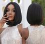 Imagem de Peruca Lace Wig Curta Castanha com Mechas Chocolate