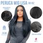 Imagem de Peruca Lace Wig Lisa Com Franja -Importada - Fibra Futura - 70CM - Com Micropele - Acabamento Gringo
