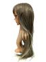 Imagem de Peruca Lace Wig Lisa Loiro Acinzentado Fibra Futura 70 cm