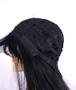 Imagem de Peruca Lace Wig Lisa Preto Ombre Hair Fibra Futura 70 Cm