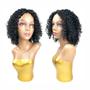 Imagem de Peruca Lace Wig Orgânica Premium Cacheada Afro Curta Izabel