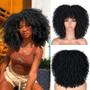 Imagem de peruca organica premium cacheada wig aspecto de natural afro