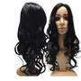 Imagem de Peruca Orgânica Wig Ondulada Charmosa 60cm 250g Cor Preta - Tulsi