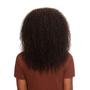 Imagem de Peruca U-Part Cabelo Humano Cacheado 60cm Textura Coily De Benguela (Castanho Escuro)