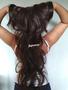 Imagem de Peruca, wig, castanho escuro, ondulada, fibra premium, 75cm