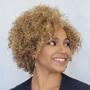Imagem de Peruca Wig Curta Cacheada Corte Afro- Fibra Premium- JOANIE