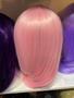 Imagem de Peruca wig lace wig coloridas 1metro c/ franja lisa cosplay