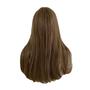 Imagem de Peruca Wig Lisa 60 Cm Loiro Natural Mesclado Fibra Orgânica