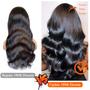 Imagem de Perucas frontais de renda jianjin Body Wave 71 cm de cabelo humano