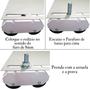 Imagem de Pés Com Rodinhas Para Refrigeradores E Frigobar